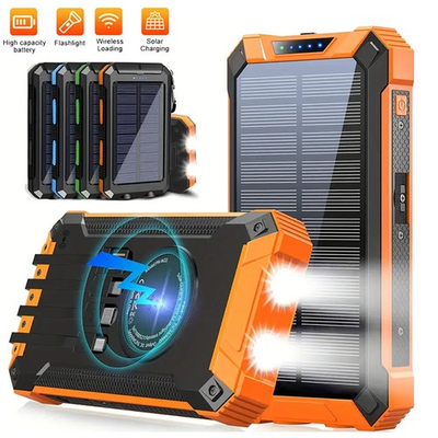 #ad #ad 900000mAh Solar Wireless Magnetic Power Bank Charger Portable For Cell Phone New $13.99
