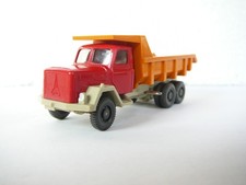 WIKING 670/5b, Saure 1111/1E, Magirus Saturn Muldenkipper, Chassis hellgelbgrau!