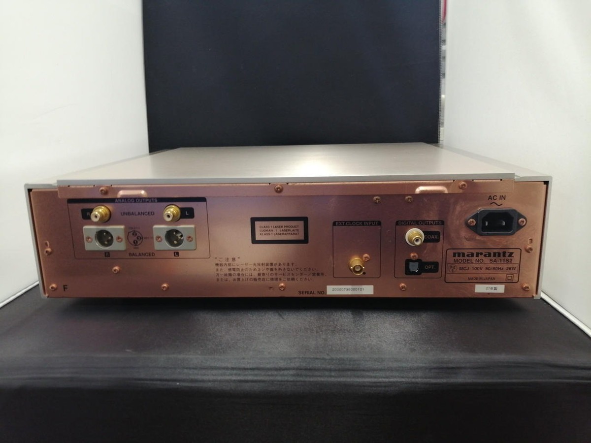 美品 高級 marantz SACDプレーヤー SA-11S2 2008年製 美品 高級 marantz SACDプレーヤー SA-11S2 2008年製の通販 by