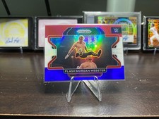2022 Panini Prizm WWE Red White & Blue Prizm Flash Morgan Webster #13