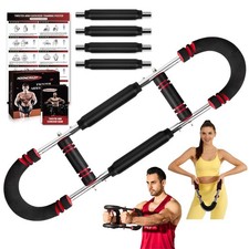 Twister Arm Trainer, Adjustable Twister Arm Chest Exerciser with 4 Spring  T...