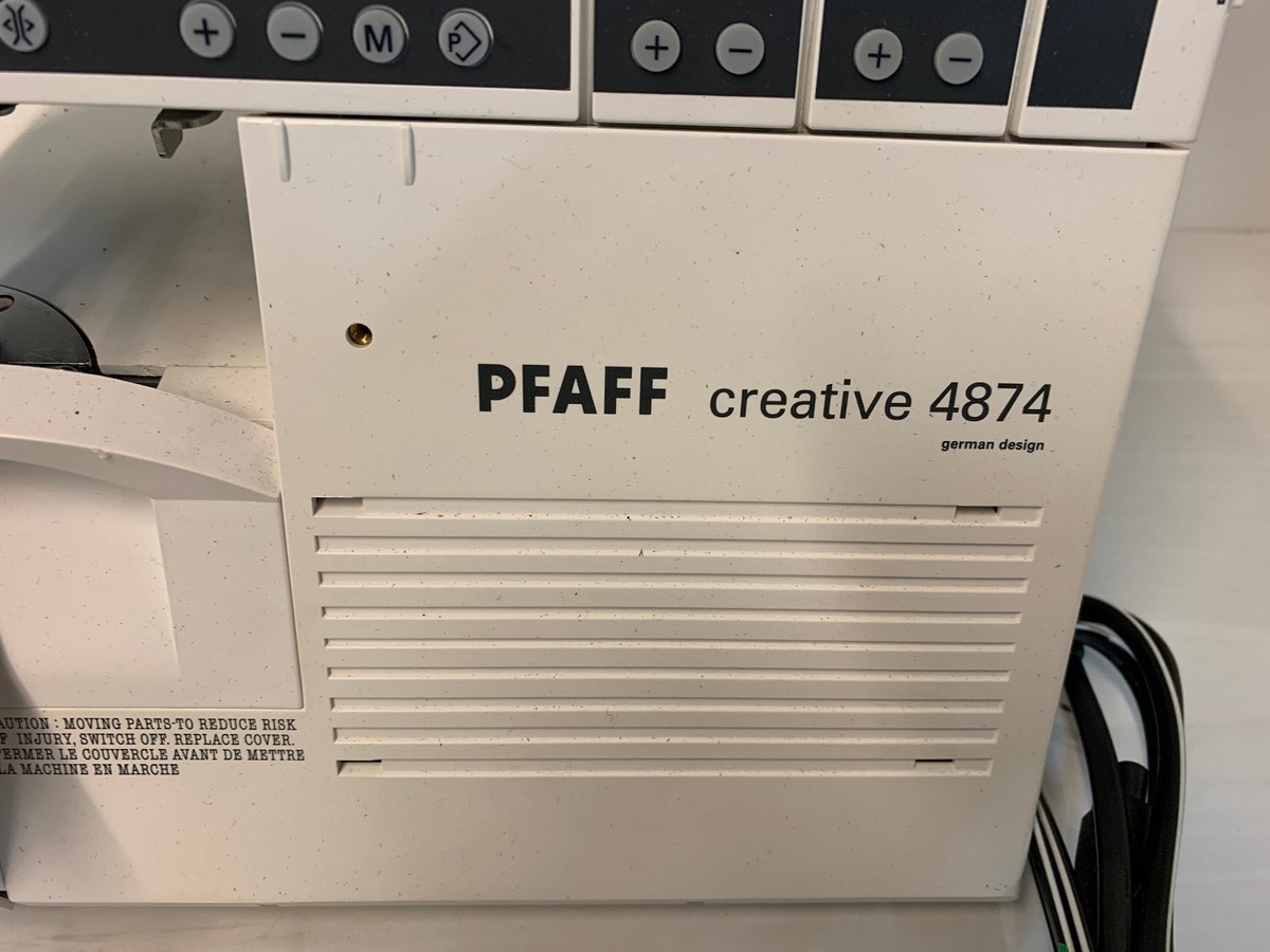 PFAFF Creative 4874 Coverlock Serger 5-Thread Computerized Sewing