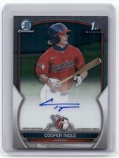 2023 Bowman Draft #CDA-CI Cooper Ingle Chrome Prospect Autographs