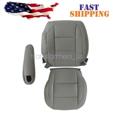 For 2004-2010 Infiniti QX56 Driver Replacement Seat Cover Gray & Armrest Cover