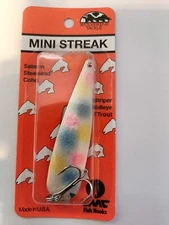 WOLVERINE TACKLE MINI SILVER STREAK TROLLING SPOON 3.25"  WONDERBREAD