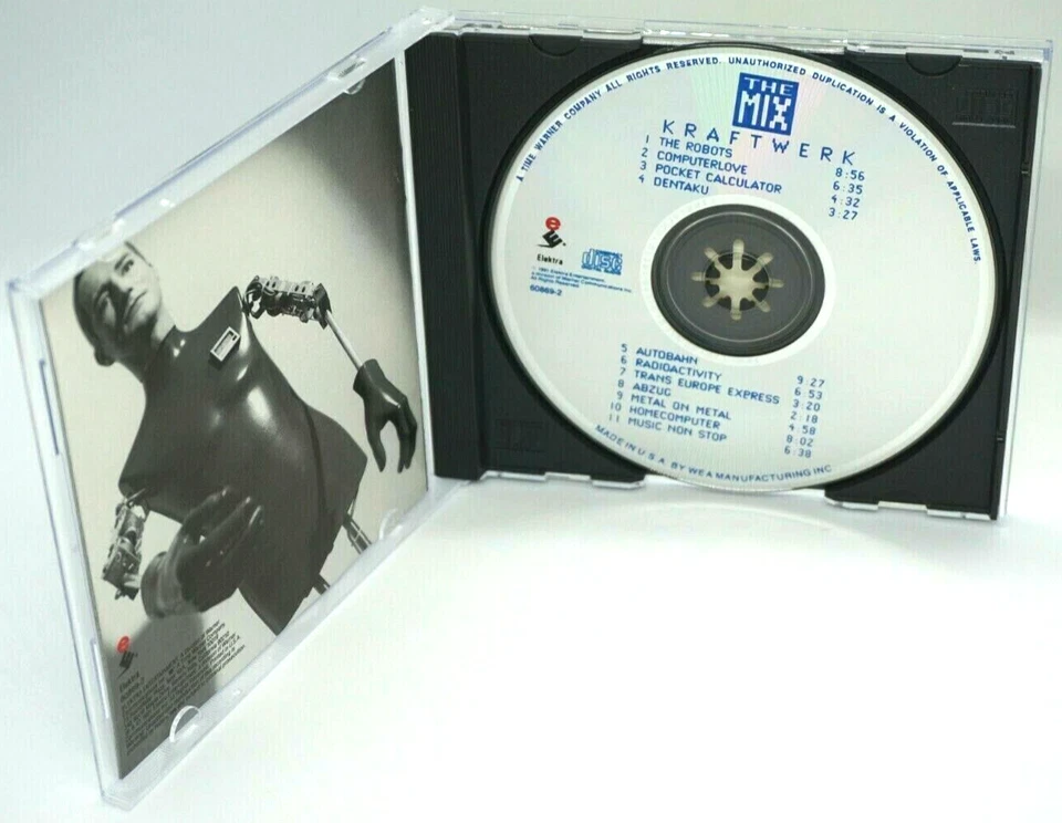 Kraftwerk : The Mix (Remix Compilation) CD Album - Autobahn/Radioactivity - HTF - Image 3 of 3