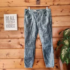Anthropologie Pilcro Velvet Velour High Rise Skinny Slim Pants Jean Sz 29P X 27"