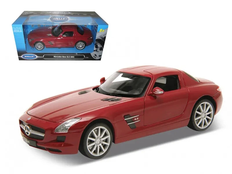 Welly 1/24 Mercedes-Benz SLS AMG Diecast Model Car 24025