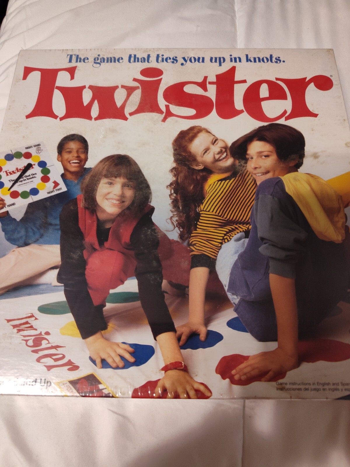 Vintage 1998 Twister Game by Milton Bradley Hasbro New Sealed Ages 6 and Up