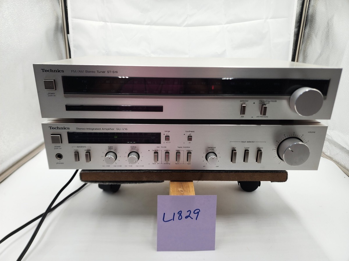 Technics Stereo Integrated Amplifier SU-V16 Slim Profile 1978 W