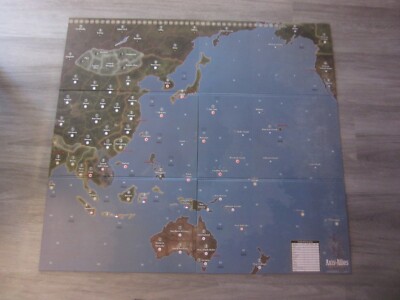Axis and Allies Originale Teile/Original Parts  (Karten und Setup Boxes)11.06.26