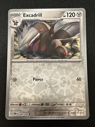 Excadrill 147/197 Obsidian Flames Reverse Holo
