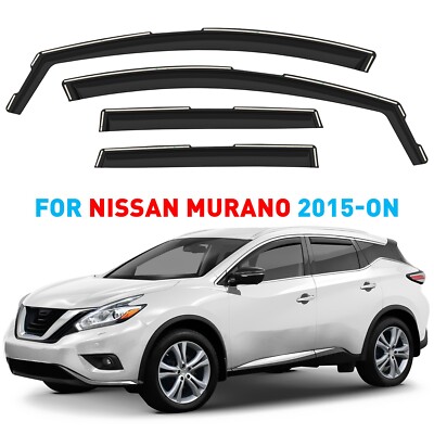 Rain Guards Vent Visors Shade for 2015-2025 Nissan Murano