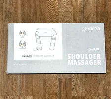 Naipo Shiatsu Back Massager Neck Massager with Adjustable Heat and Straps Relief