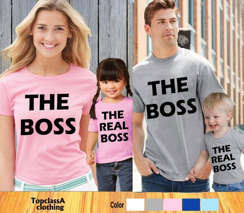 The Boss Real Boss Dad Son Mum Daughter 