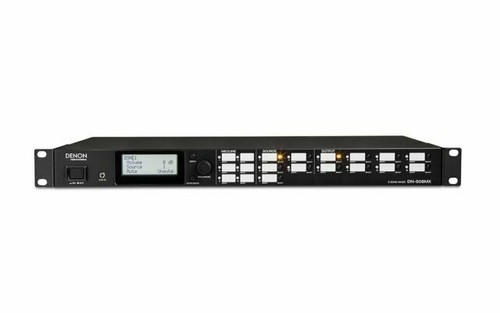 Denon DN-X1600 Mixer missing 3 knobs power on untested for parts