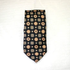 Mark Pendleton, 100% Silk Tie, Handmade in Italy, Unique Frame Design