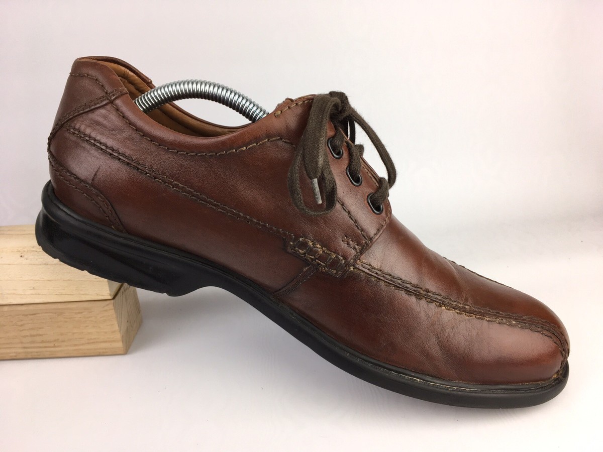 Clarks Colson Oxford Leather Mens Lace Up Shoes sz 11.5 Comfortable Fit 26068037 Clarks Hommes 26068037 Mens Brown Comfort Casual Lace up  main image 3
