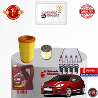 Inspektionskit Filter ÖL Kerzen Fiat Bravo Ii 1.4 T-Jet 88KW Von 2009->
