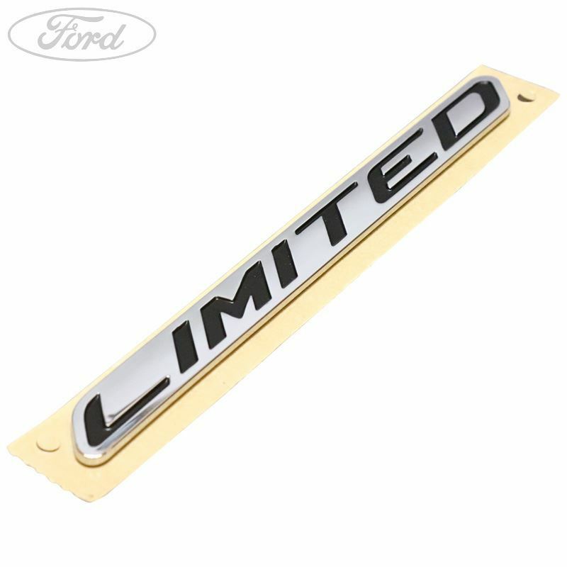 Logo Ford Limited 14cm Fiesta Focus MONDEO Galaxy Fusion Puma 