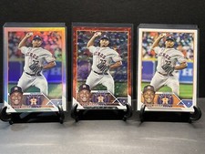 2023 Topps Series 1 Luis Garcia Red Foil /199, Rainbow Foil (See Pic 2), Base 