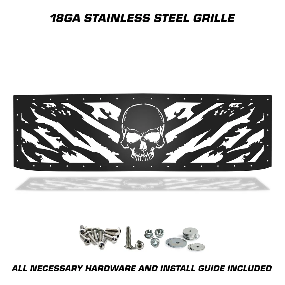 300 INDUSTRIES Steel Grille for 2015-2019 Chevy Silverado 2500 3500 HD - NIGHTMR - Imagem 2 de 2