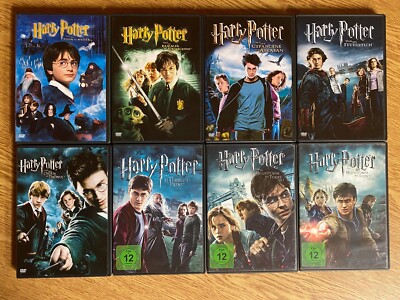 Harry Potter - Komplettset | Jahr 1-7.2 [8 DVDs] (2012) DVD | eBay