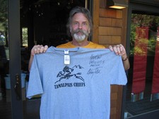 GRATEFUL DEAD TAMALPAIS CHIEFS Bob Weir Hanes/Gildan beefy tee Black tee shirt