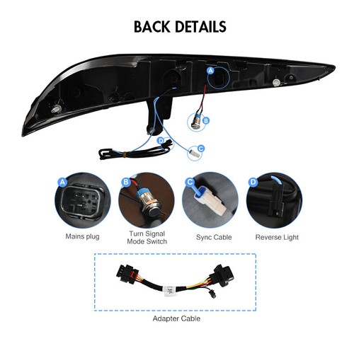 Red LED Tail Lights For 2020-2024 Toyota GR Supra A90/A91 W/Animation Sequential - Picture 7 of 24