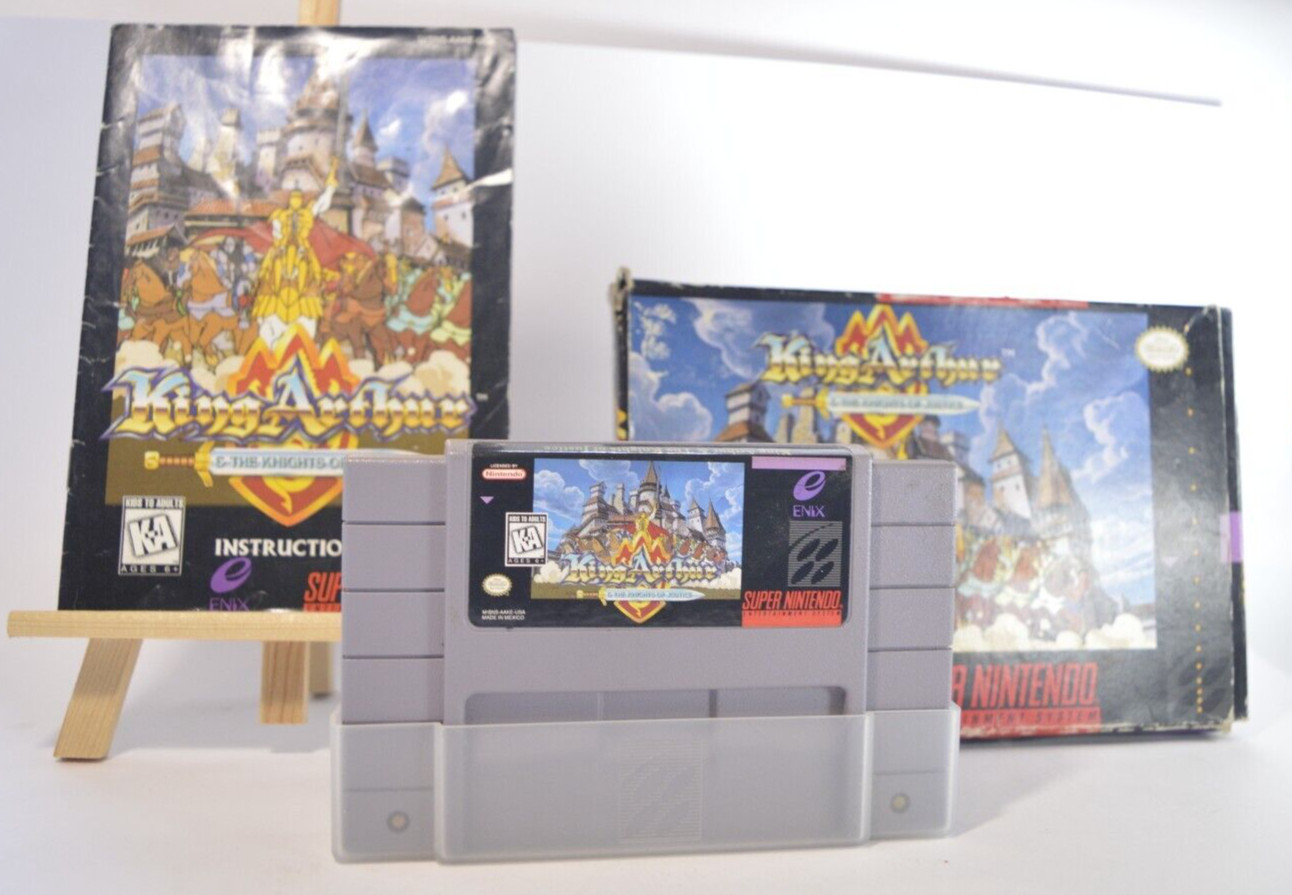 King Arthur & The Knights Of Justice Super Nintendo Snes Ntsc CIB Complet USA