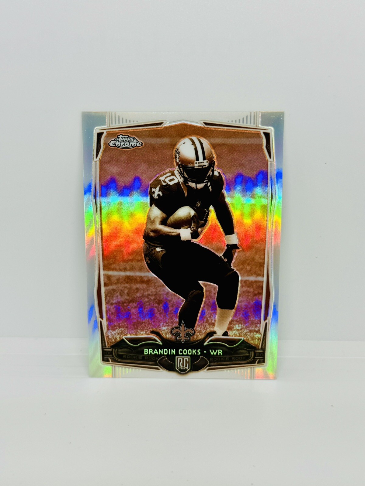 2014 Topps Chrome BRANDIN COOKS Rookie Sepia Refractor /99 Dallas Cowboys #149