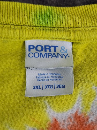Fanduel Shirt Mens 3XL XXXL Tie-dye Sports Betting Long Sleeve Hippie Adult A19 - Picture 3 of 13