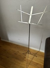 The Hamilton No 400-N Folding Chrome Music Stand Adjustable Height