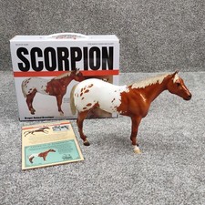 Breyer SCORPION 2024 Vintage Club Silver Bay Appaloosa Stud Spider Glossy COA