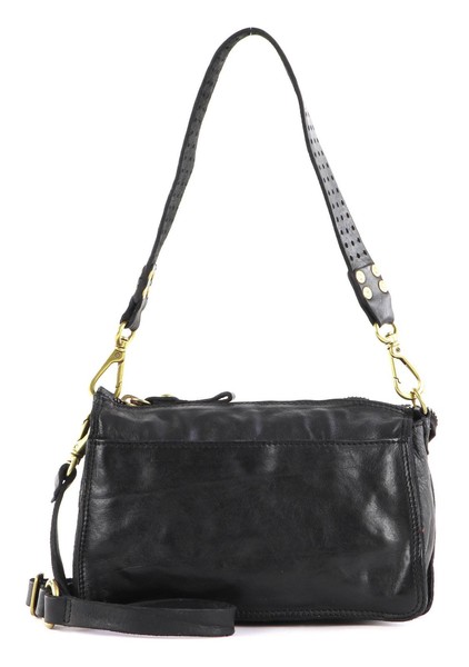 Campomaggi Circle Crossbody Bag UmhäNgetasche Tasche Black Schwarz Neu-image