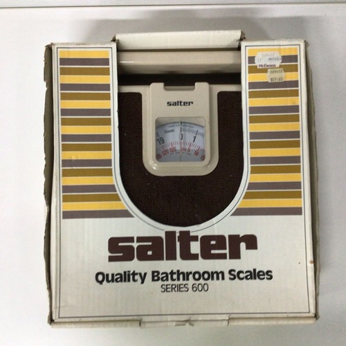 Vintage Salter Quality Bathroom Scales Series 600 | eBay