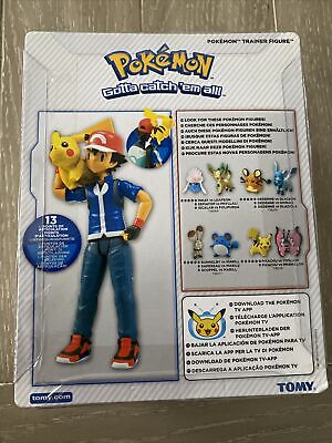 Tomy Pokemon XY Ash and Pikachu Pokémon trainer Action Figure