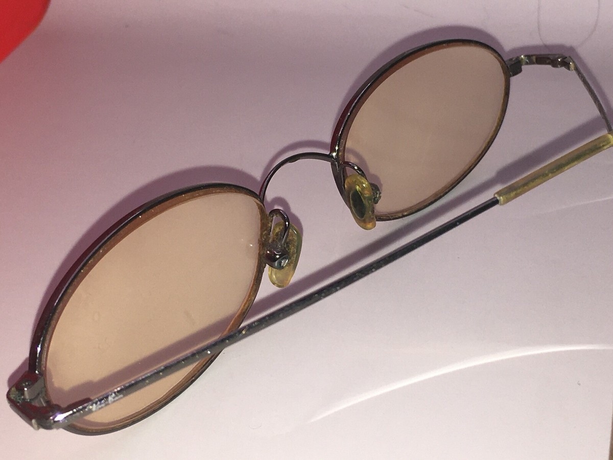 Oval Ray Ban Rx Ben Franklin Eyeglasses Made in Italy | eBay