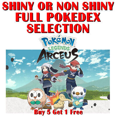 All Pokémon in Pokémon Legends Arceus & Full Hisuian Pokédex