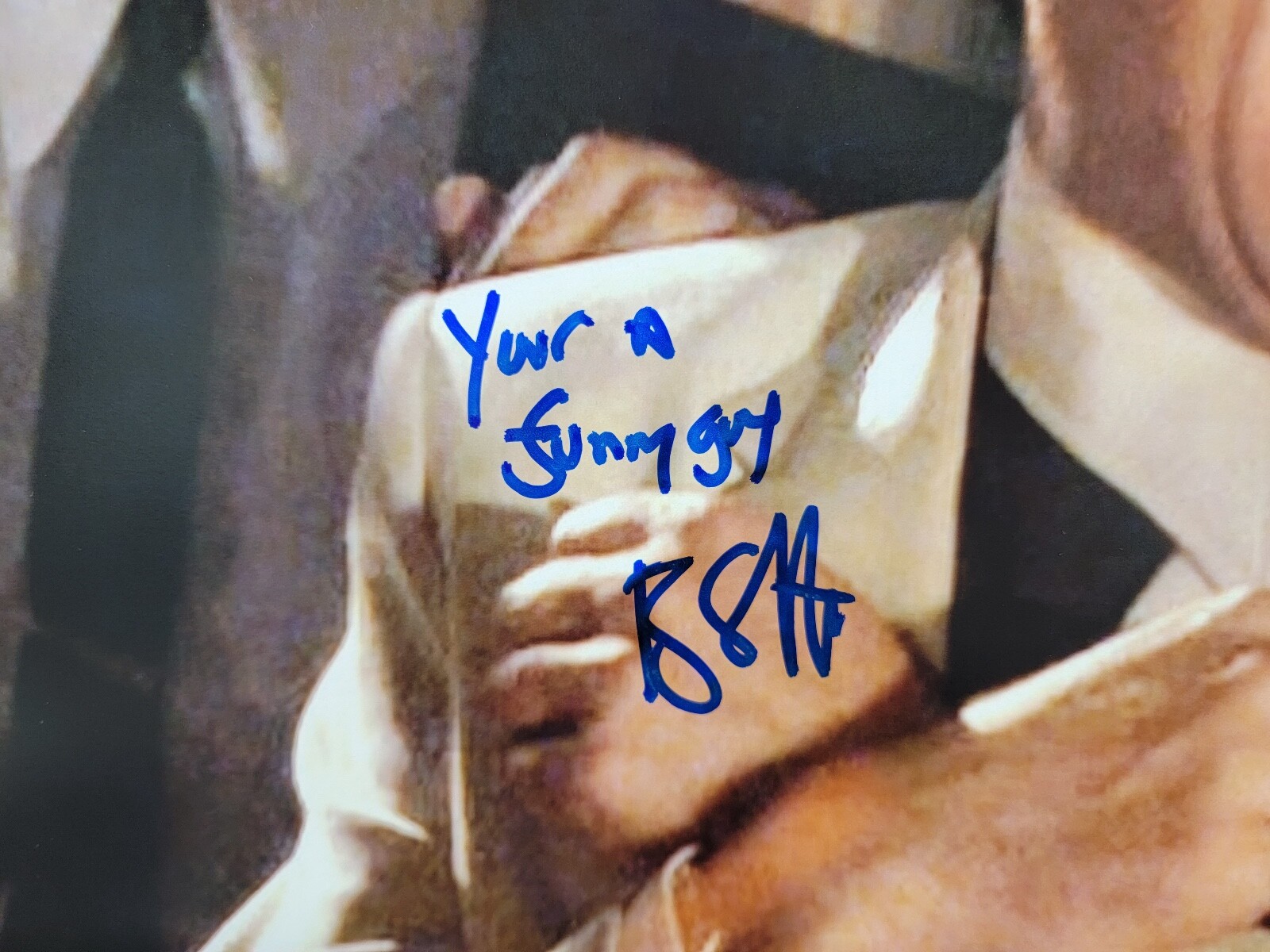 Ray Liotta Signed 16x20 Goodfellas Photo "Funny Guy" Quote Beckett