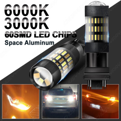 3157 LED Front Turn Signal Light Bulb Switchback FIT for Dodge/Ram1500 1994-2010