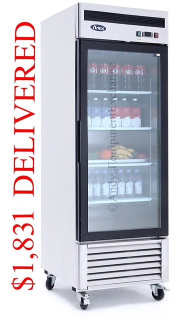 glass front coolers for sale