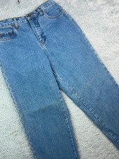Bill Blass Jeans Vintage High Waist Light Wash Denim Jeans Size 6 Blue Solid NWT