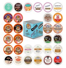 30 Custom Variety Pack Coffee, Single Serve Cups for Keurig K Cup Brewers New
