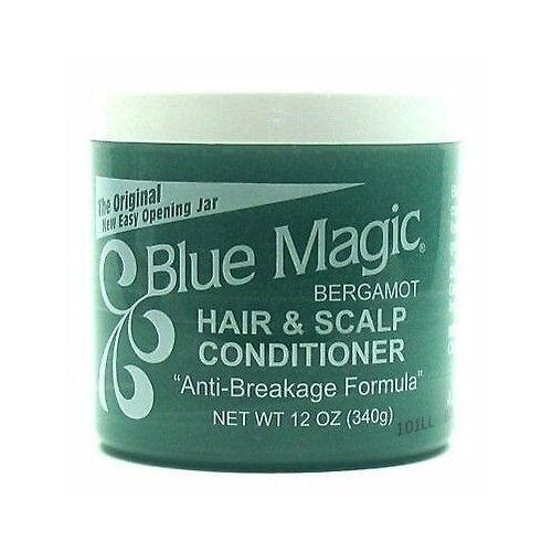 Blue Magic Bergamot Hair & Scalp Conditioner Anti-Breakage Formula 12 Oz 2 Pack - Picture 1 of 2