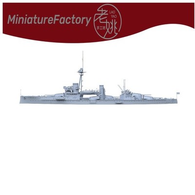 LaoYao 1:700 HMS Colossus Battleship 1918 Waterline