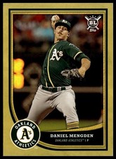 2018 Topps Big League #24 Daniel Mengden Gold
