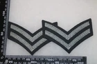 MODERN POST WW2 ROYAL AIR FORCE RAF LANCE CORPORAL L/ CPL STRIPES PAIR