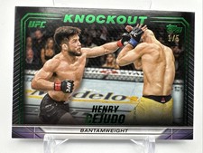 Henry Cejudo 2024 Knockout Green 1/5 UFC- 4404