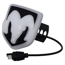 Plasticolor Trailer Hitch Cover Ram Logo Metal 002316r01